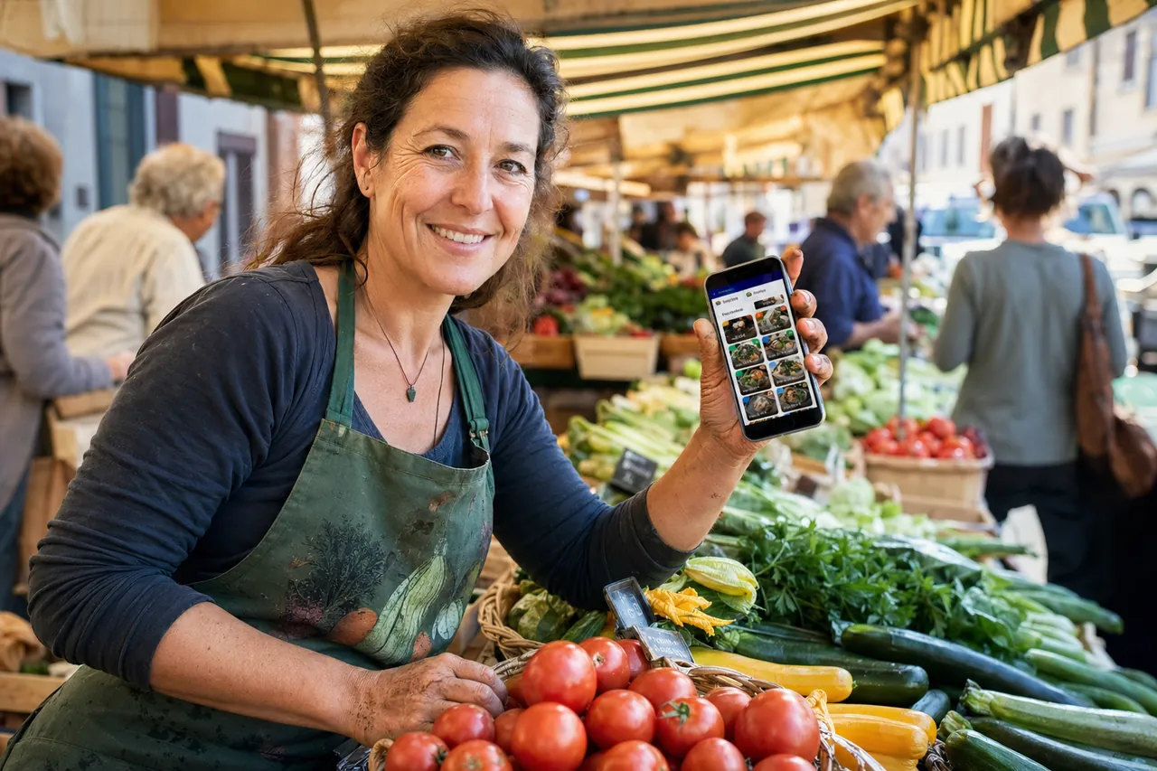 Encaissement sur iPhone shopcaisse depuis un stand extérieur, sans connexion réseau.