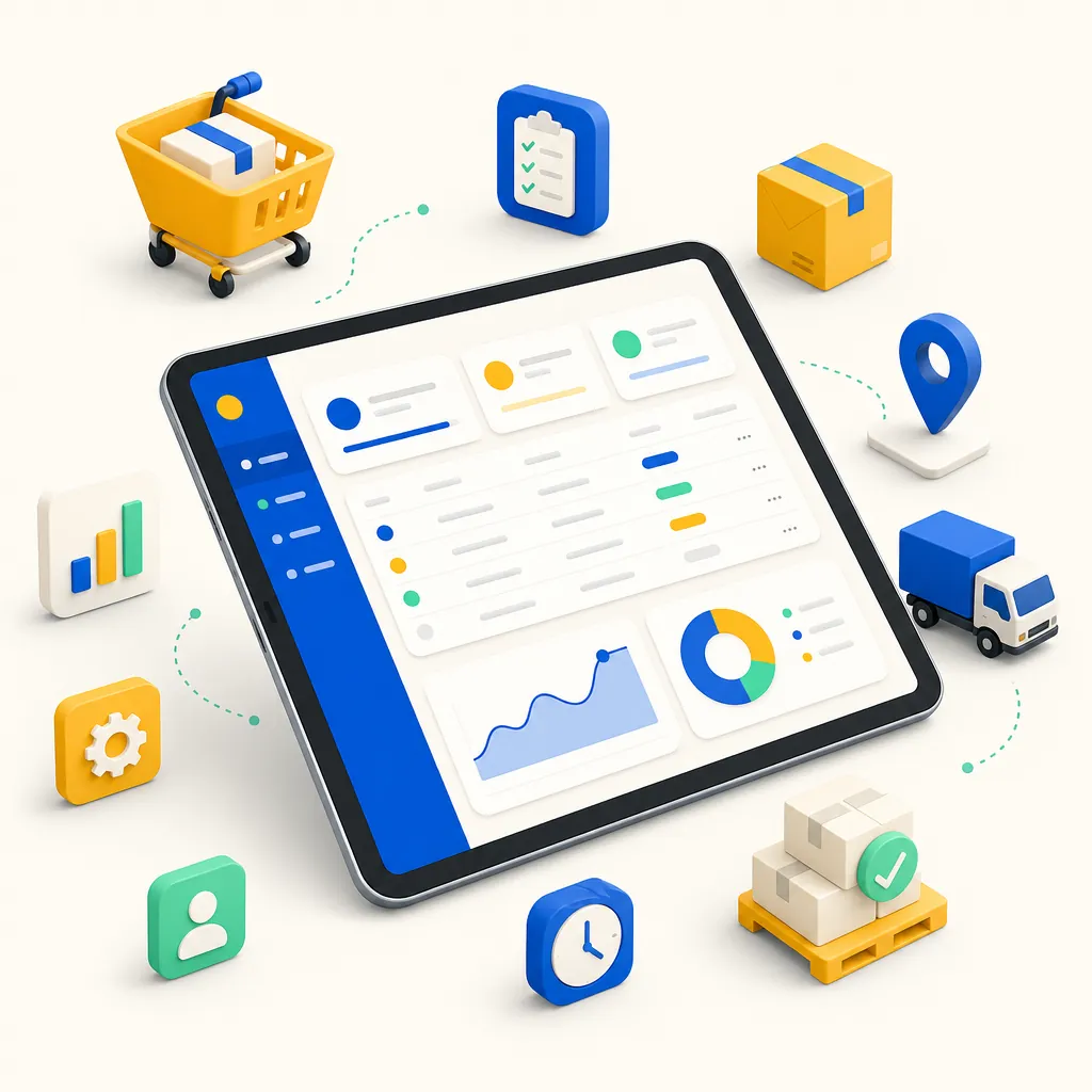Gestion des commandes dans shopcaisse.