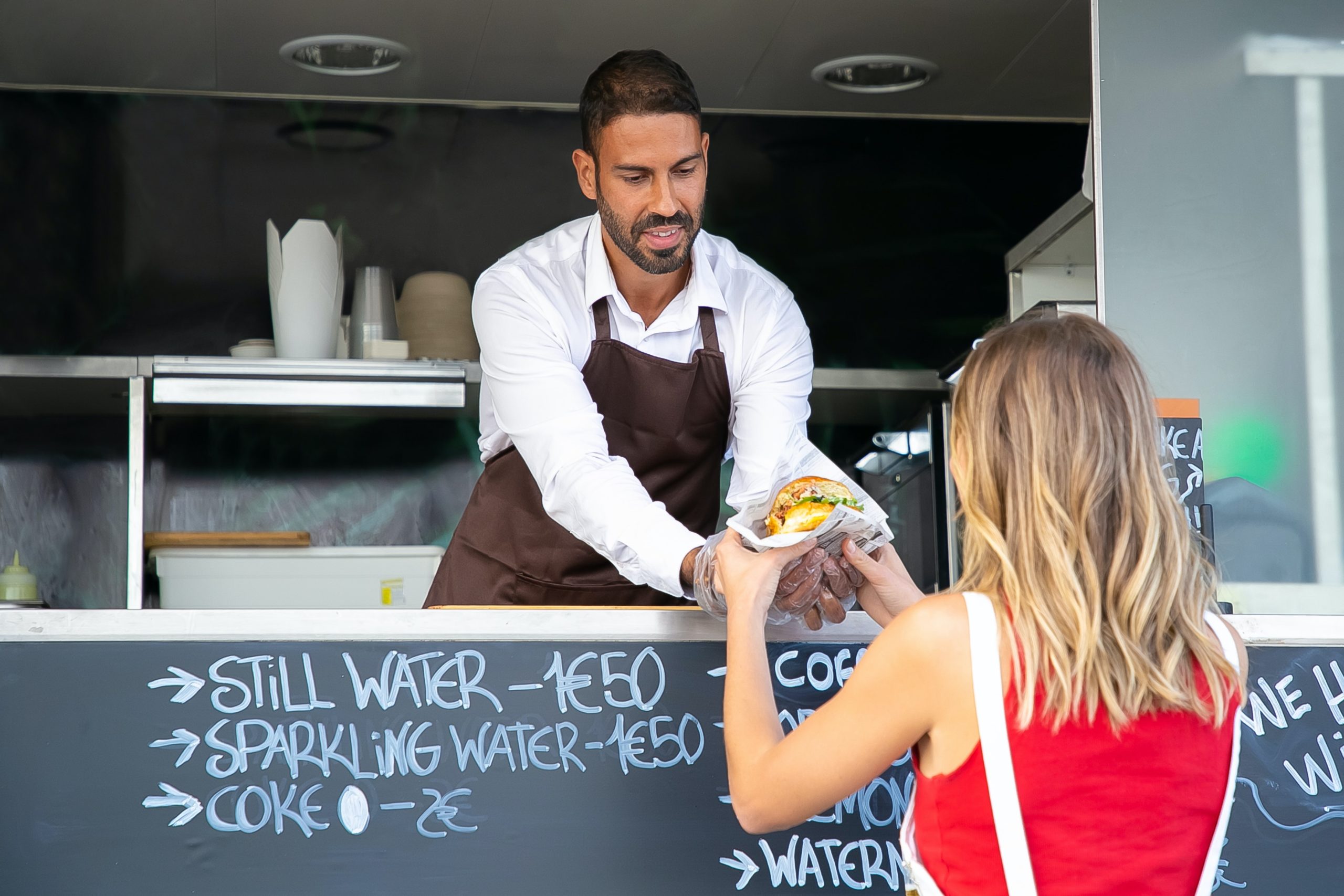 caisse enregistreuse food-truck