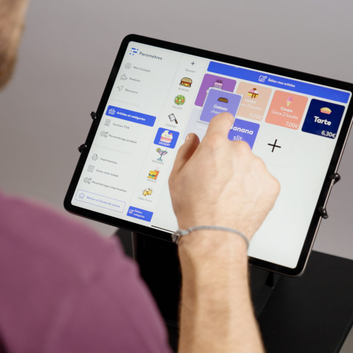 Caisse enregistreuse tactile sur iPad : Devis sur Techni-Contact