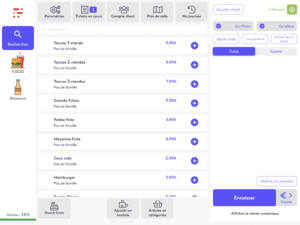 recherche de produit caisse enregistreuse